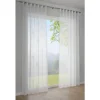 Bennetti Schlaufenschal Voile-Flock Weiß 140 x 245 cm