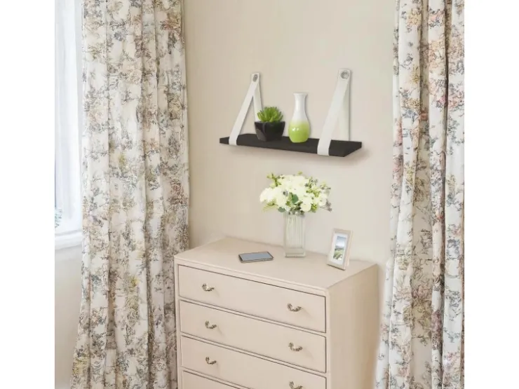 BERLINLODGE Wandregal HxBxT 27x50x13cm Hängeregal Regal Shabby-Look Vintage* Weitere Regale