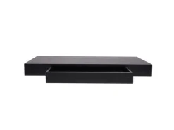 BERLINLODGE Wandregal HxBxT 8x80x25cm Schublade Massiv-Holz Schweberegal Wandboard Hängeregal Regal* Wandregale|Regale Massivholz