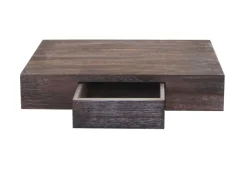 BERLINLODGE Wandregal Ilse HxBxT 8x40x25cm Regal Hängeregal Mit Schublade 40cm Shabby* Holzregale