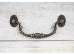 BERLINLODGE Weinregal Mit Schublade Flaschenregal 20 Flaschen HxBxT 76x48x31cm Shabby-Look Vintage* Holzregale