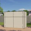 Bertilo Gartenschrank HPL Sideboard 155 cm x 75 cm x 116 cm Grau FSC®* Sideboards