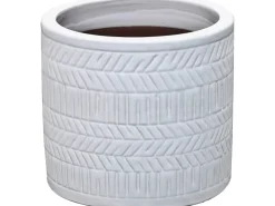 Übertopf Keramik Strukturiert Ø 19 x 17 cm* Kommode