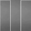 Bestgoodies Flächenvorhang Ellen 3er Pack Anthrazit