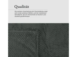 Bestgoodies Kuscheldecke 150 x 200 cm Cashmere Soft Touch Popcorn Moon Mist* Decken|Überwürfe