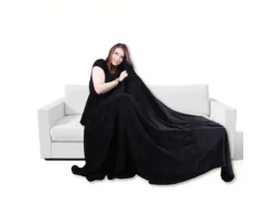 Bestgoodies Mikrofaser Decke Jetblack 210 x 280 cm* Überwürfe