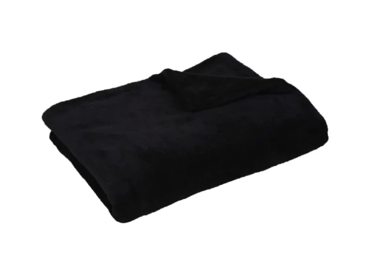 Bestgoodies Mikrofaser Decke Jetblack 210 x 280 cm* Überwürfe