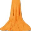 Bestgoodies Mikrofaser Decke Orange Apricot 80 x 120 cm