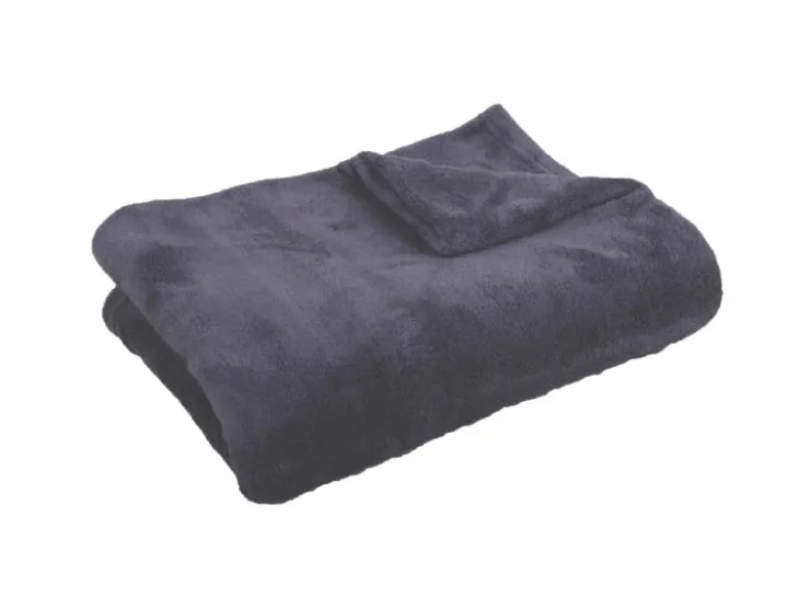 Bestgoodies Mikrofaser Decke Anthrazit 60 x 80 cm* Decken|Überwürfe