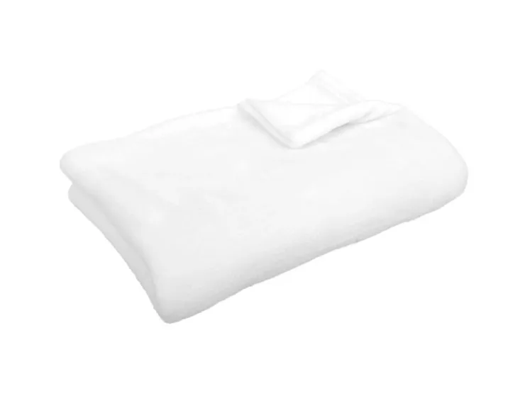 Bestgoodies Mikrofaser Decke Weiß 220 x 240 cm* Überwürfe