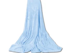 Bestgoodies Mikrofaser Decke Blau Babyblau 210 x 280 cm* Überwürfe|Decken