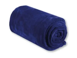Bestgoodies Mikrofaser Decke Blau Mittelblau 220 x 240 cm* Überwürfe|Decken