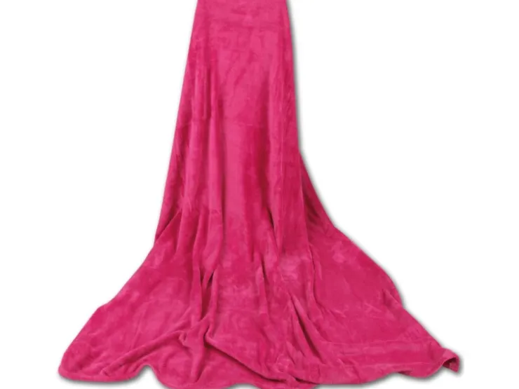 Bestgoodies Mikrofaser Decke Pink 220 x 240 cm