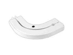 Bestlivings 120 cm Innenlaufschiene 1 Läufig & 2er Set Rundbogen* Gardinenschienen