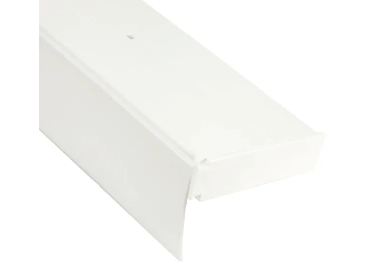Bestlivings 360 cm Vorhangschiene mit Blende 2 Lauf Weiß / 3 x 120 cm* Gardinenschienen