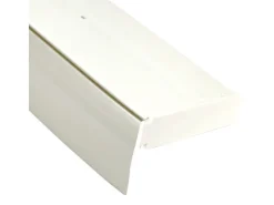 Bestlivings 240 cm Vorhangschiene mit Blende 2 Lauf Grau / 2 x 120 cm* Gardinenschienen