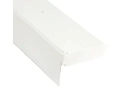 Bestlivings 120 cm Vorhangschiene mit Blende 1 Lauf Weiß* Gardinenschienen