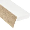 Bestlivings 480 cm Vorhangschiene mit Blende 1 Lauf Sonoma / 4 x 120 cm