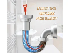 Bestlivings Abflussschlange Abflussreiniger & Verstopfungsentferner 4er Pack* Reinigung
