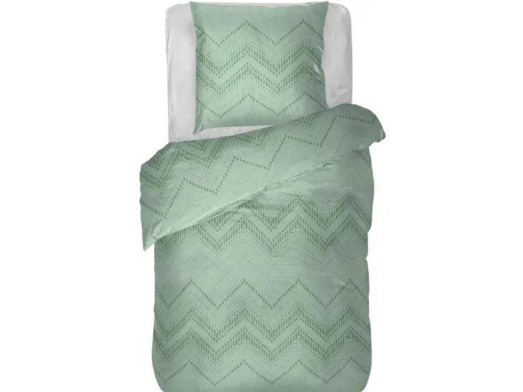 Bestlivings Bettwäsche Renforce 80 x 80 cm & 135 x 200 cm ZickZack Mint