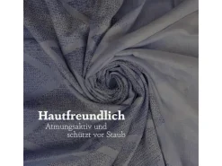 Bestlivings Bettwäsche Satin 80 x 80 cm & 135 x 200 cm Raute Blau