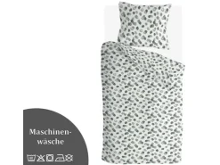 Bestlivings Bettwäsche-Set 135 x 200 cm Spotty Animal Green* Bettwäsche