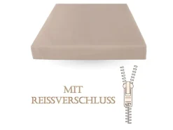 Bestlivings Bettwäsche-Set Renforce 135 x 200 cm - Khaki* Kissenbezüge|Bettwäsche