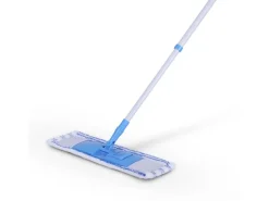 Bestlivings Bodenwischer Set Mikrofaser Blau Weiß Inkl. 4 Ersatzbezüge Blau* Reinigung