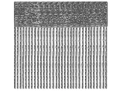 Bestlivings 2er Pack Fadenvorhang Fadengardine Gardine Vorhang 90 cm x 240 cm* Türvorhänge
