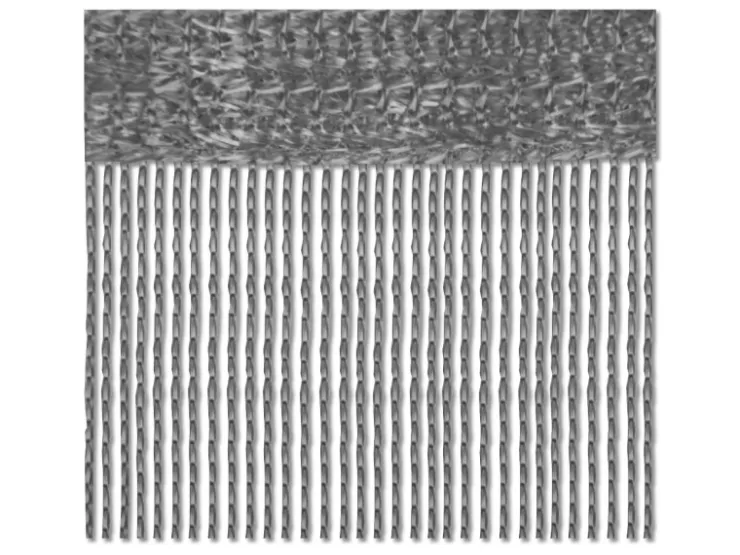 Bestlivings 2er Pack Fadenvorhang Fadengardine Gardine Vorhang 90 cm x 240 cm* Türvorhänge