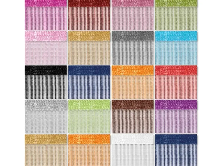 Bestlivings Fadenvorhang Fadengardine Gardine Vorhang 140 cm x 240 cm* Türvorhänge