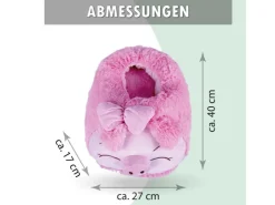 Bestlivings Fußwärmer Plüsch 27 x 40 cm Schwein* Überwürfe