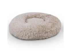 Bestlivings Haustierbett Fluffy Ø100cm Hundekissen Öko-Tex Hundebett Katzenbett