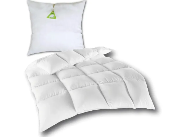 Bestlivings Kassettenbett - Daunen&Federdecke - 135 x 200 cm Inklusive Kissen* Decken
