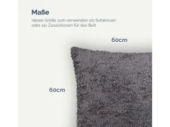 Bestlivings Kissenhülle Chenille 60 x 60 cm* Kissen