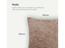 Bestlivings Kissenhülle Chenille 60 x 60 cm* Kissenbezüge