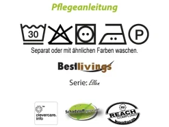 Bestlivings Kissenhülle Ellen Durchmesser 50 cm