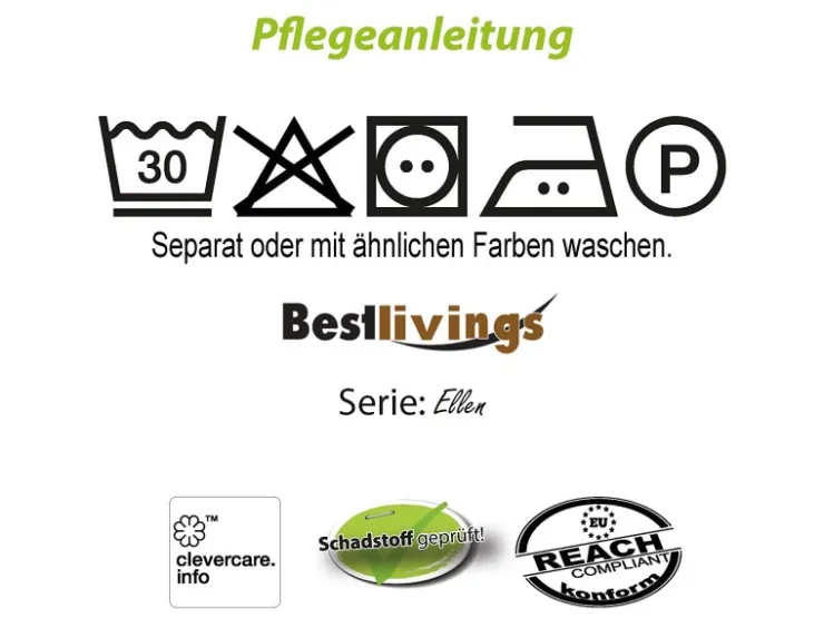 Bestlivings Kissenhülle Ellen 40 x 60 cm* Kissenbezüge