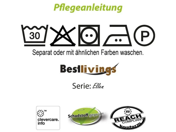 Bestlivings Kissenhülle Ellen 40 x 60 cm* Kissenbezüge