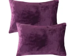 Bestlivings Kissenhülle Kuschel Kissenbezug mit Reißverschluss 40 x 60 cm 2er Pack