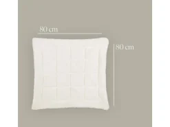 Bestlivings Kissenhülle Lammflor 80 x 80 cm Creme* Kissenbezüge