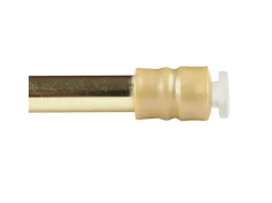 Bestlivings Klemmstange mit Schraubtechnik Glänzend Gold 80 bis 120 cm* Seilspanngarnituren|Vorhänge