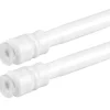 Bestlivings Klemmstangen mit Schraubtechnik Weiß 60 bis 90 cm 2er Pack* Seilspanngarnituren