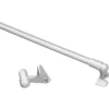 Bestlivings Klemmstangen Ausziehbar Weiß 40 bis 60 cm