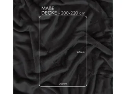 Bestlivings Kuscheldecke Cashmere Touch 200 x 220 cm* Decken|Überwürfe