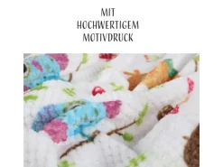 Bestlivings Kuscheldecke Cashmere Dots Kids Eule
