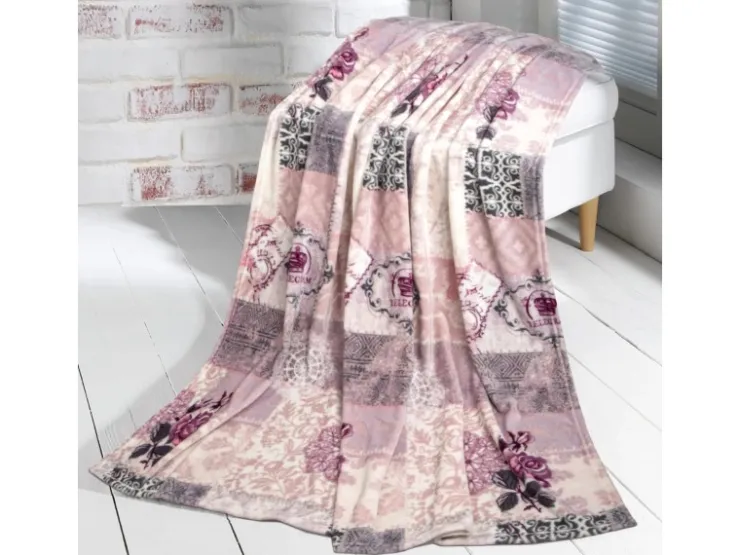 Bestlivings Kuscheldecke 150 x 200 cm Flanell Mandarino* Überwürfe|Decken