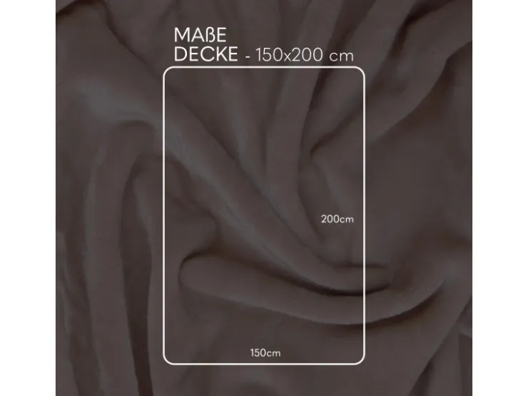 Bestlivings Kuscheldecke Cashmere Touch 150 x 200 cm