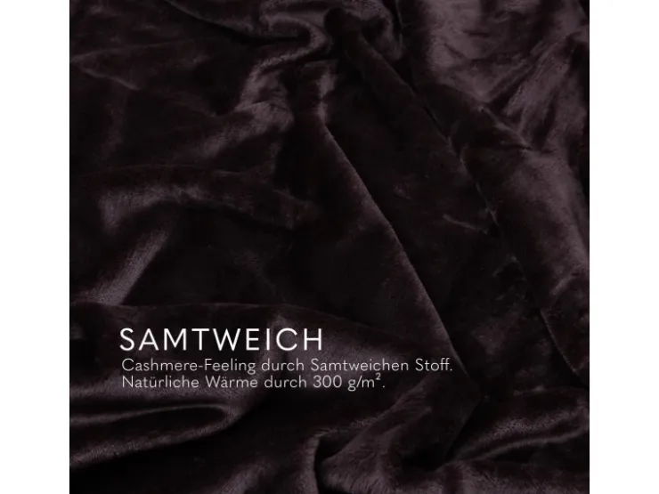 Bestlivings Kuscheldecke Mirabella Cashmere Touch 220 x 240 cm* Überwürfe|Decken