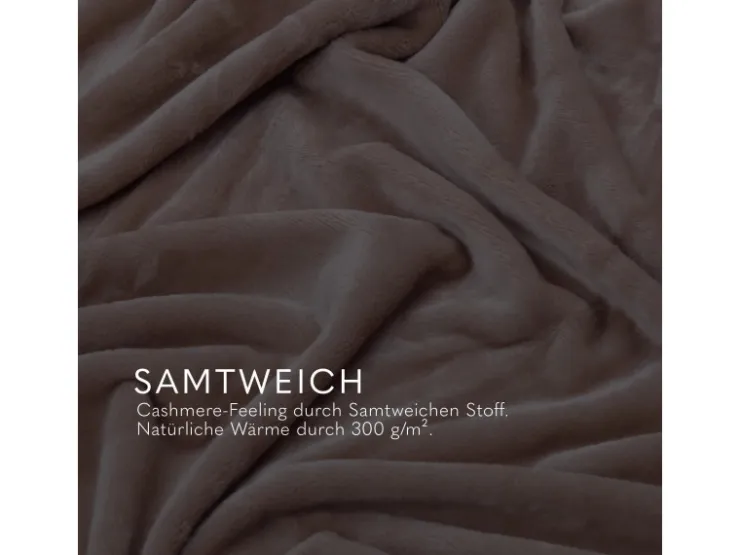 Bestlivings Kuscheldecke Mirabella Cashmere Touch 220 x 240 cm